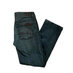 7 for all mankind carol jeans straight leg 28